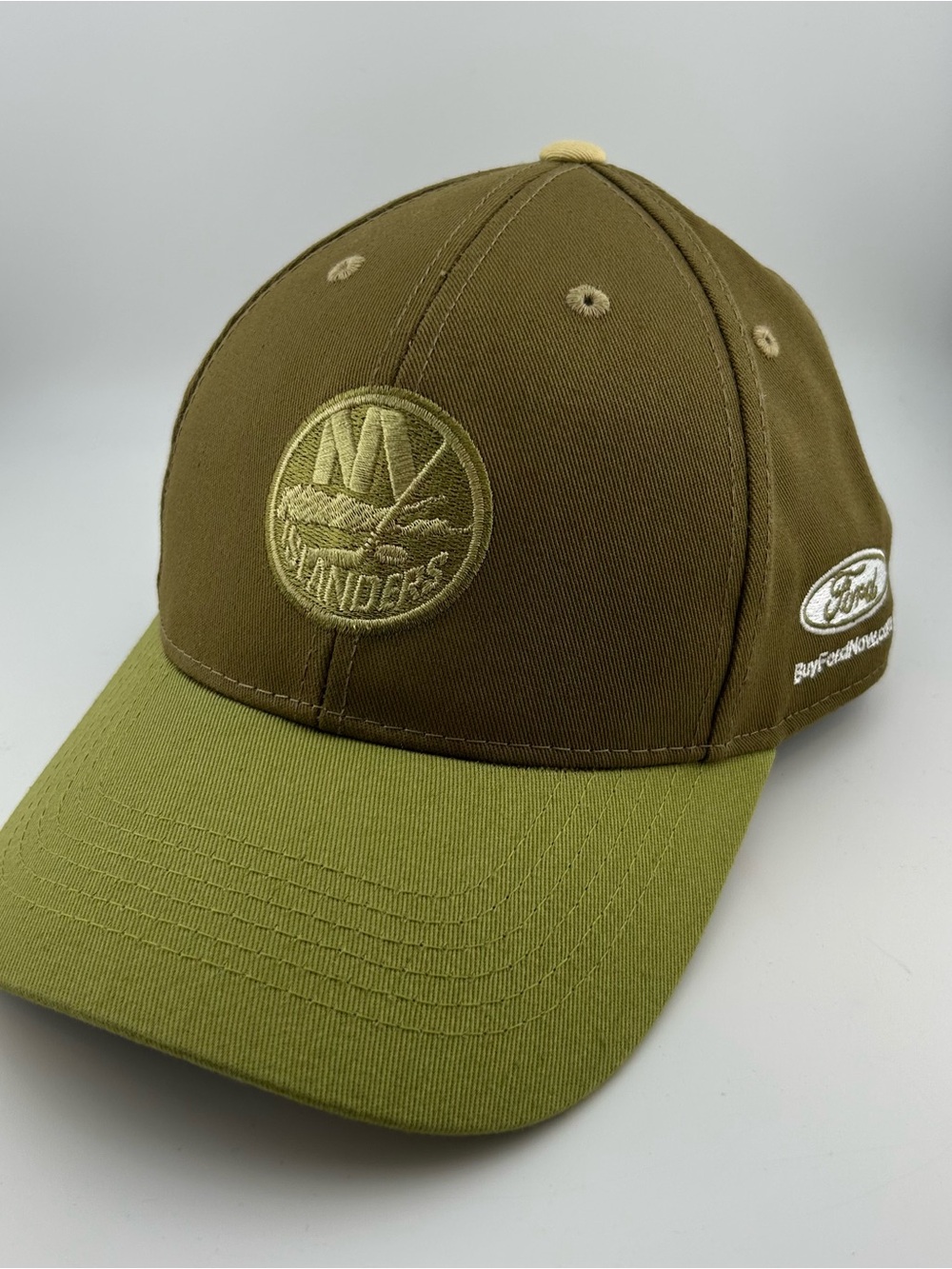 NY Islanders Military Appreciation Camo Hat 2022 Inaugural UBS Arena NHL Cap